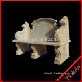 Marble Stone Garden Bench,factory price YL-S093